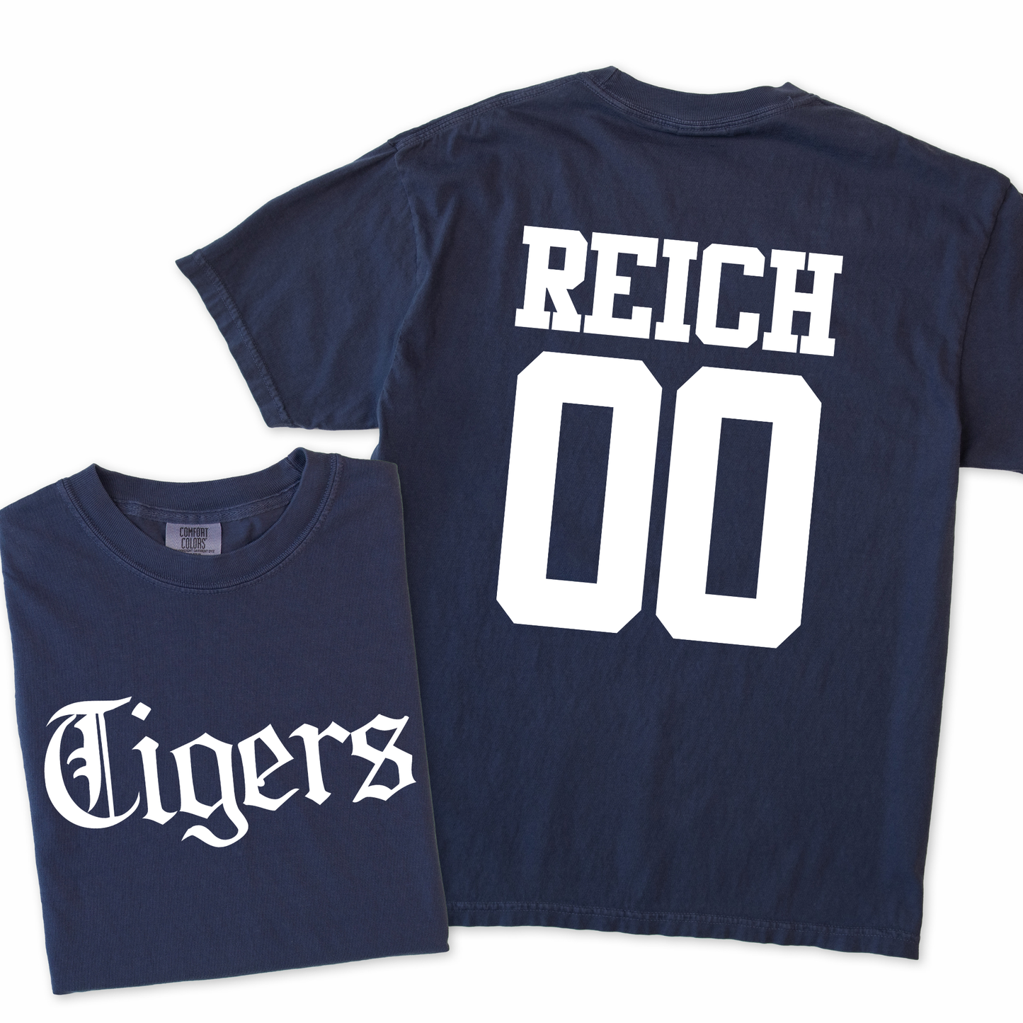 Tigers Custom Tees -- please read description