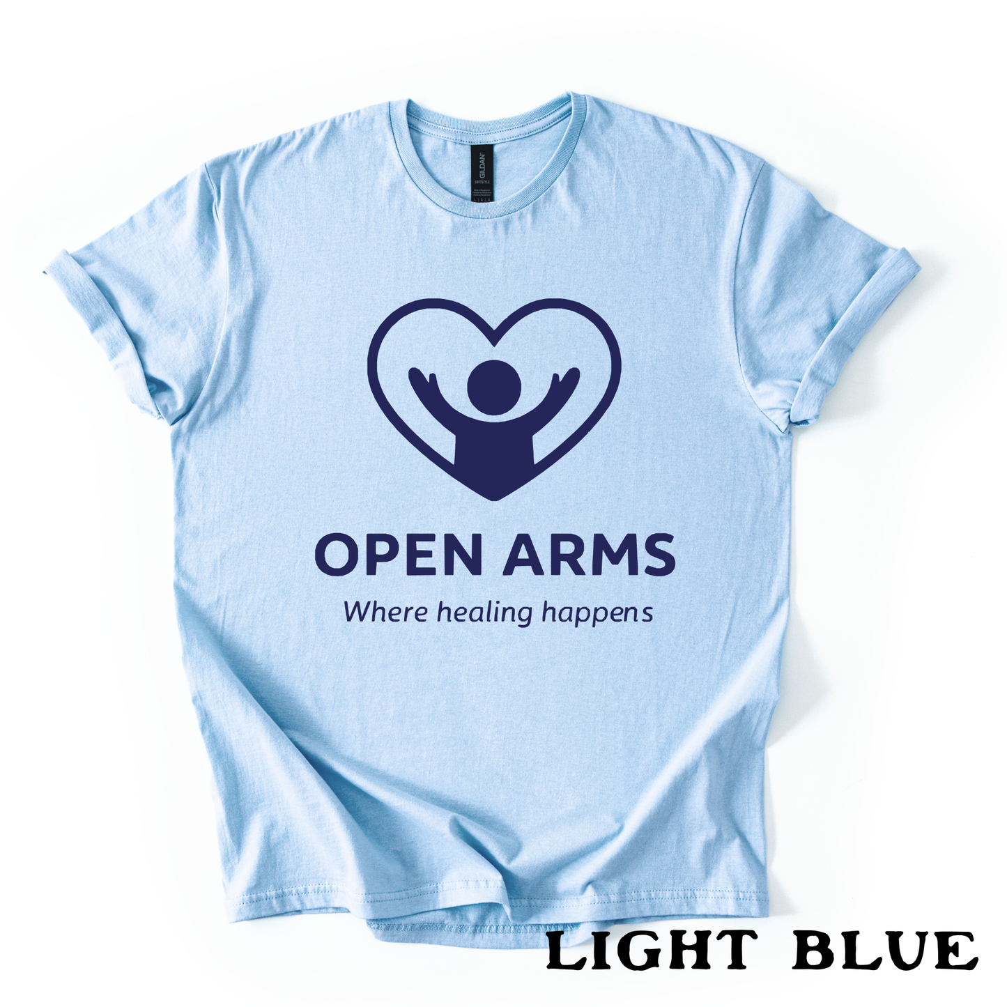 Open Arms Logo Tee- PLEASE READ DESCRIPTION FOR INFO