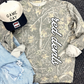 Camo Script Graphic Tee + Sweatshirt- LTD QUANTITIES