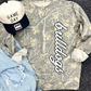 Camo Script Graphic Tee + Sweatshirt- LTD QUANTITIES