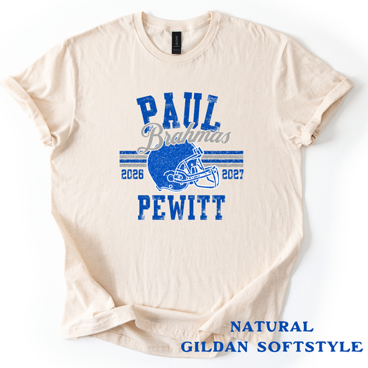 Pewitt Football Booster Tee Youth and Adult