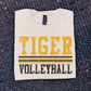 Striped Sport Graphic Tee