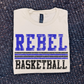 Striped Sport Graphic Tee
