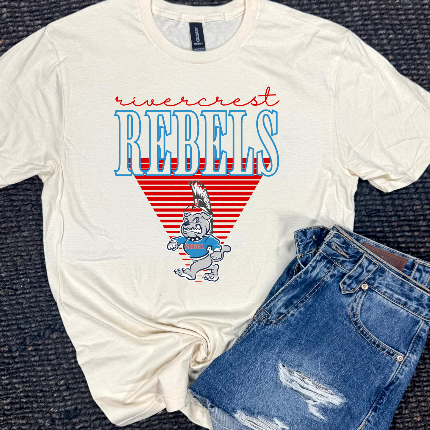 Retro Mascot Graphic Tee