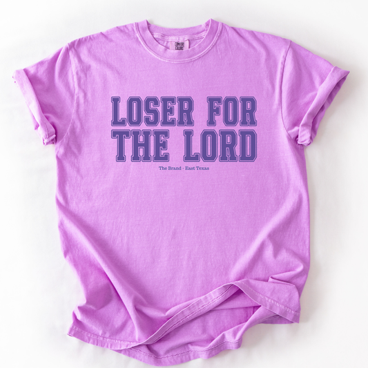 Loser for the Lord The Brand tees