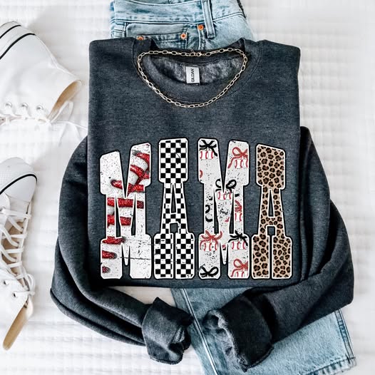 baseball mama sweatshirt