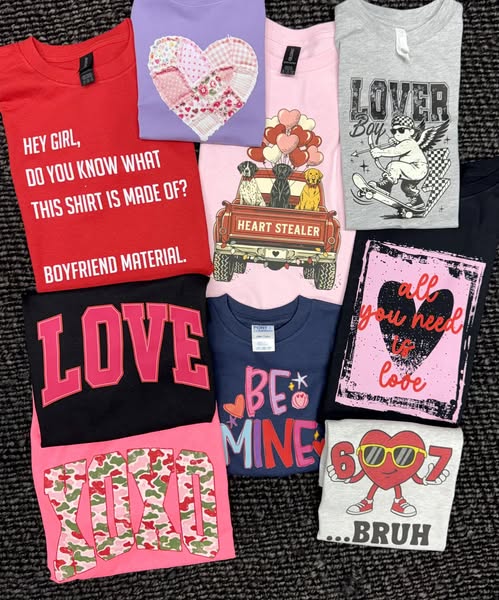 kids $12 valentine Tees