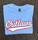 Outlaws custom baseball tees