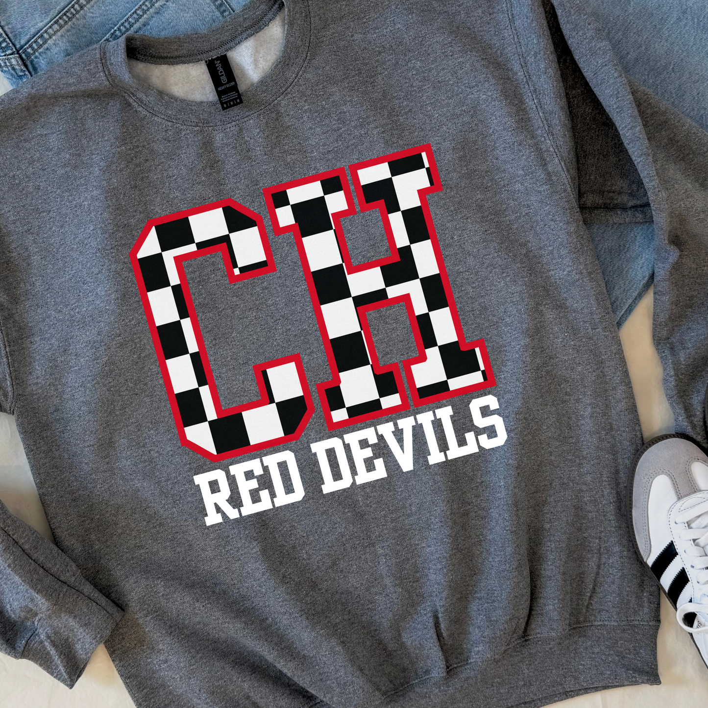 Checkered CH Tees and Sweatshirts- READ DESCRIPTION