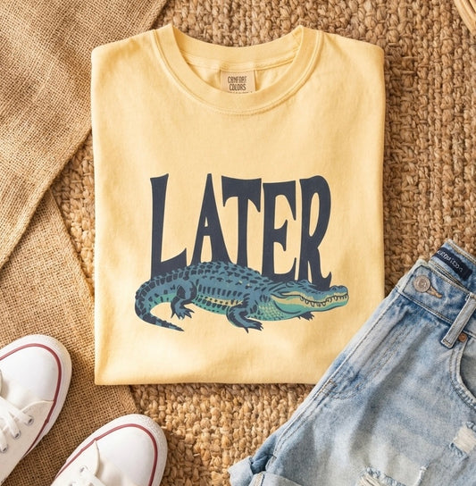Later Gator tee