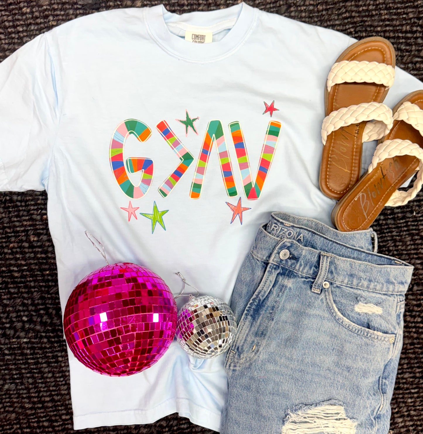 God is Greater Graphic Tee