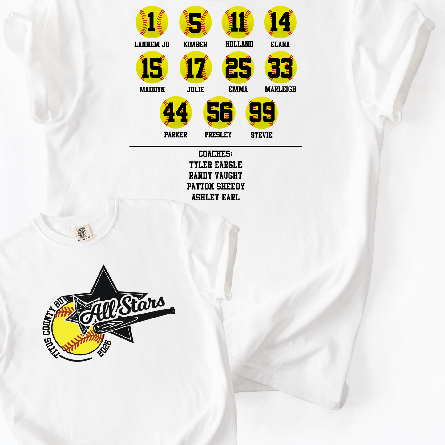 TICO 6U Allstars Tees