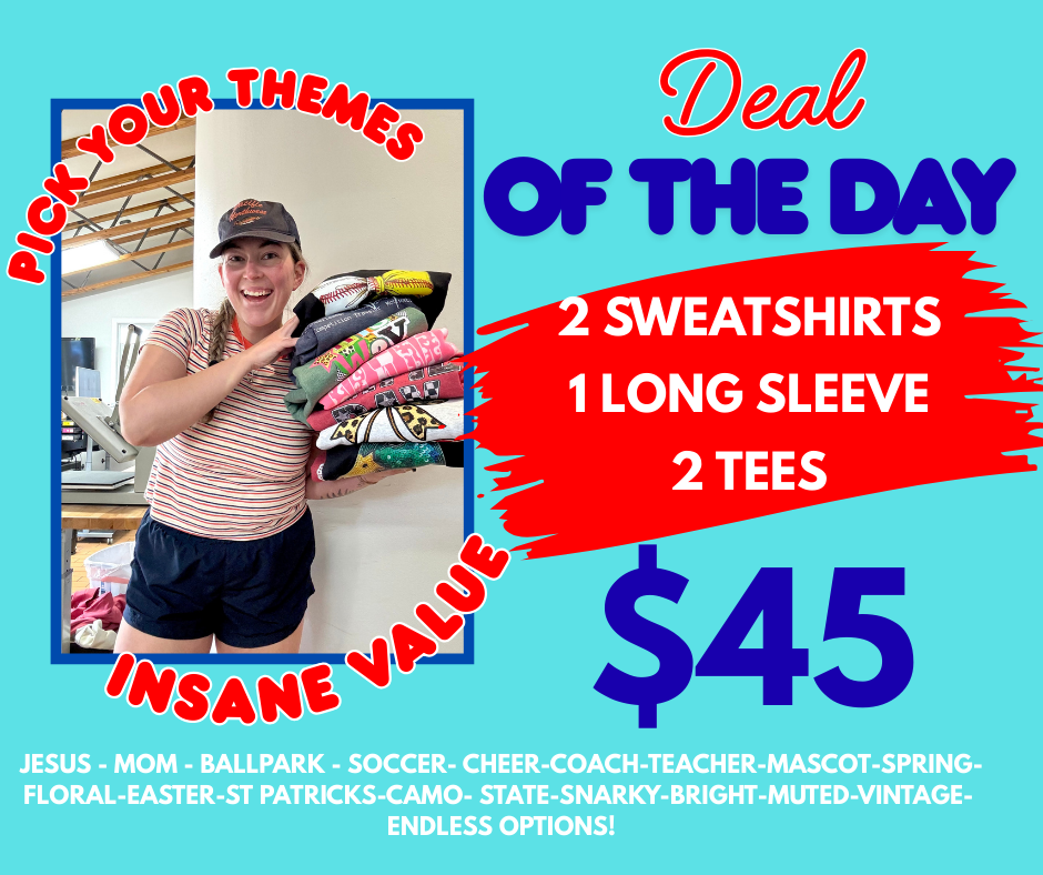 Pack of 5 Monday Madness Deal