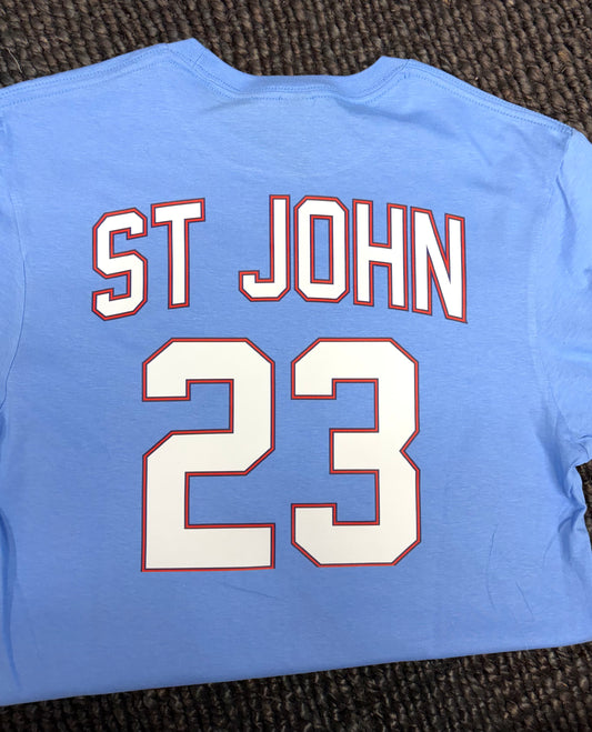 Outlaws custom baseball tees