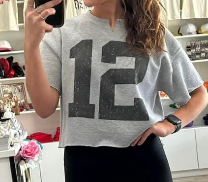 Sweatshirt Jersey Cutoff