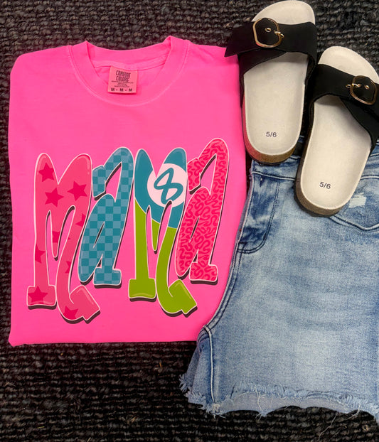 Mama retro tee