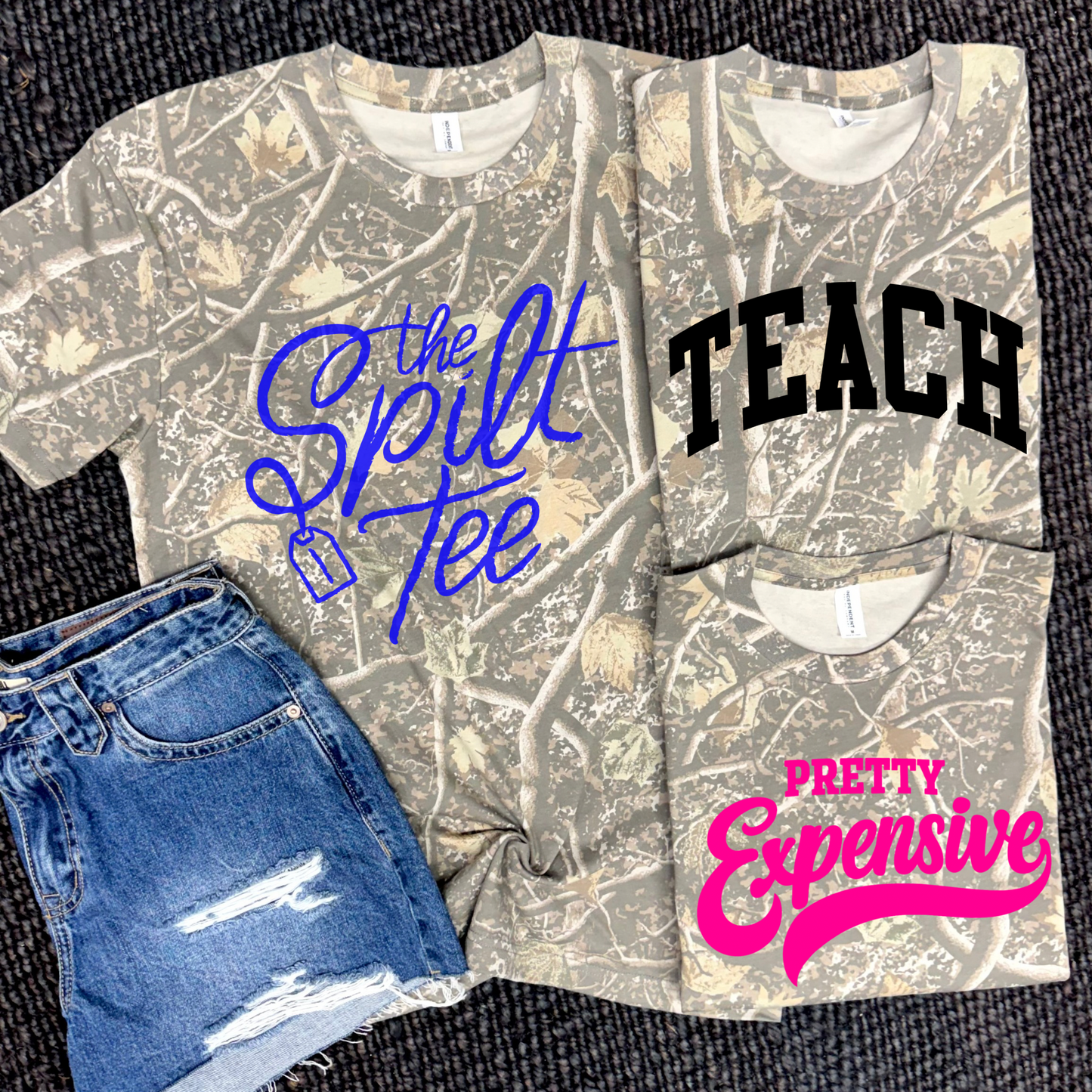 Camo Independent Short Sleeve Tees