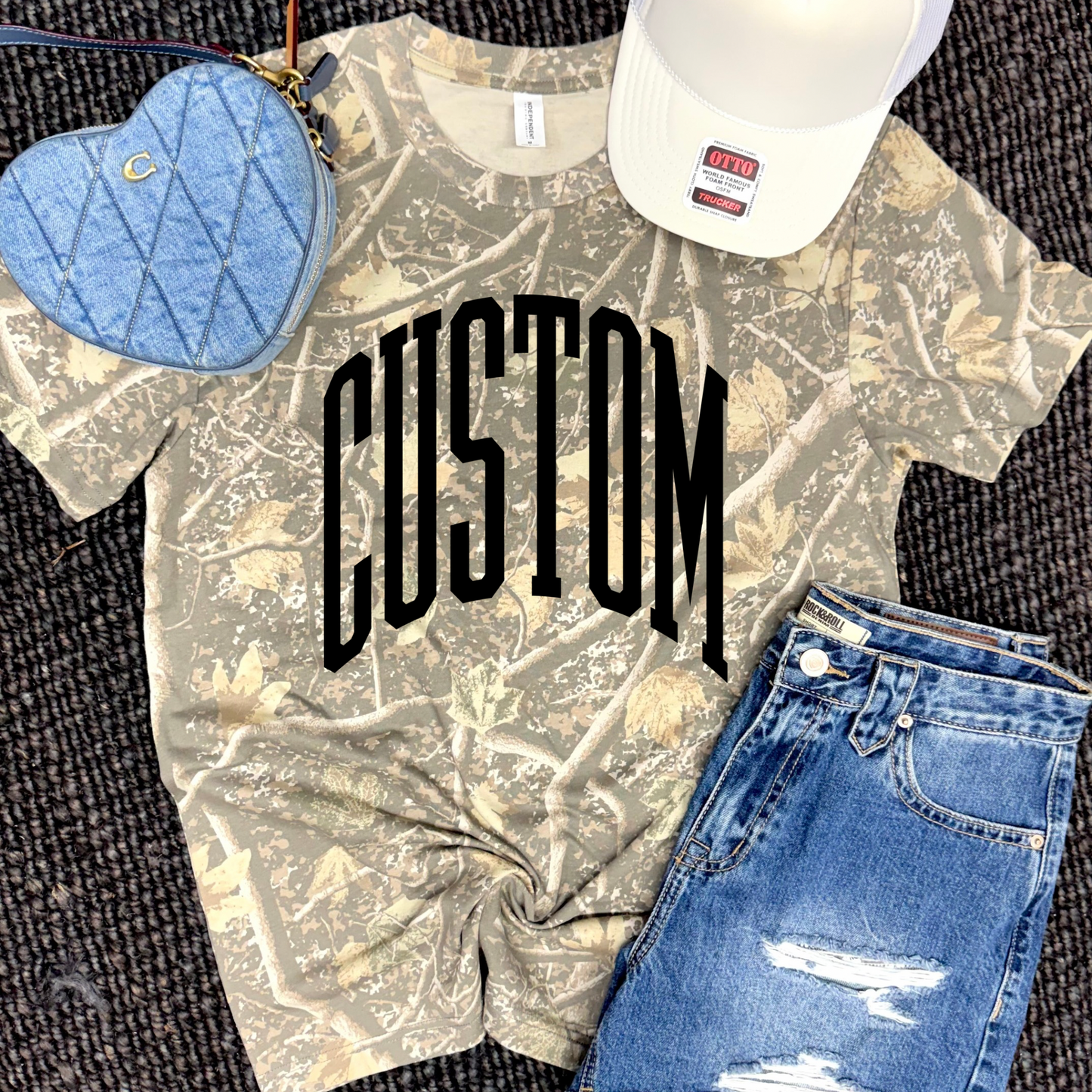 Camo Independent Short Sleeve Tees