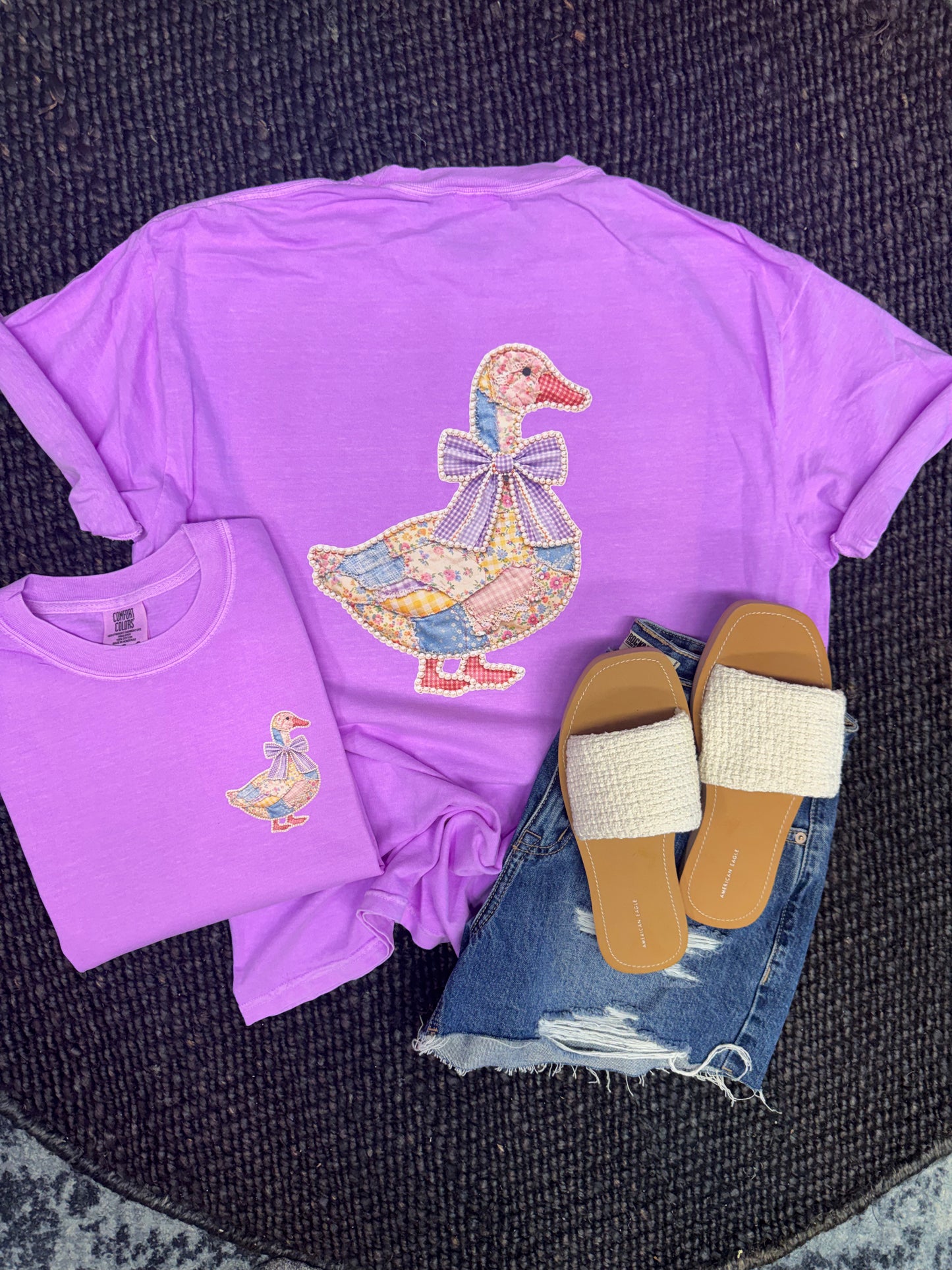 Pearl Goose neon violet Tee