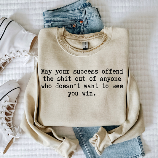 Success Offend Graphic Tee and Sweatshirt