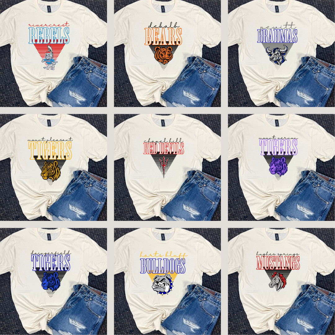 Retro Mascot Graphic Tee