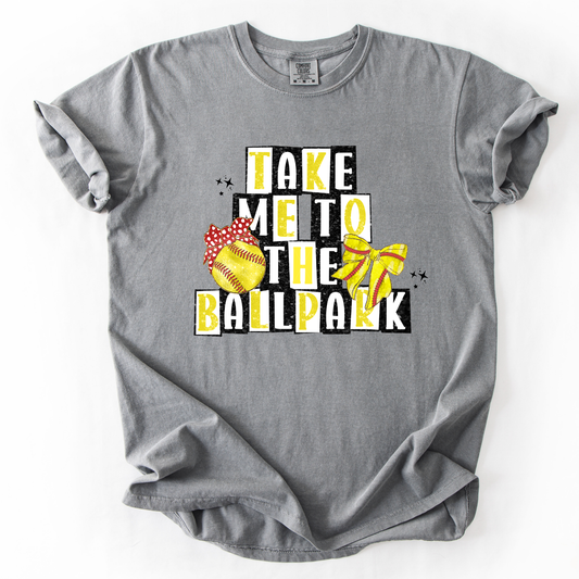 Ballpark Lettering Graphic