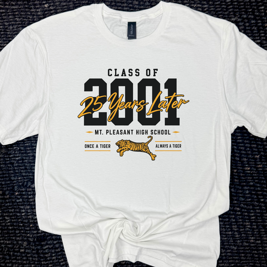 Class of 2001 Reunion Tees